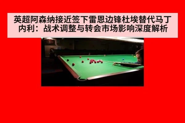 英超阿森纳接近签下雷恩边锋杜埃替代马丁内利:战术调整与转会市场影响深度解析
